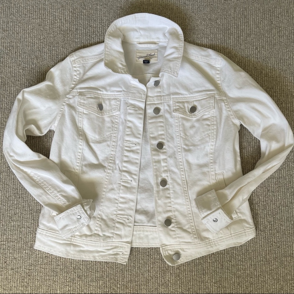White Denim Jacket